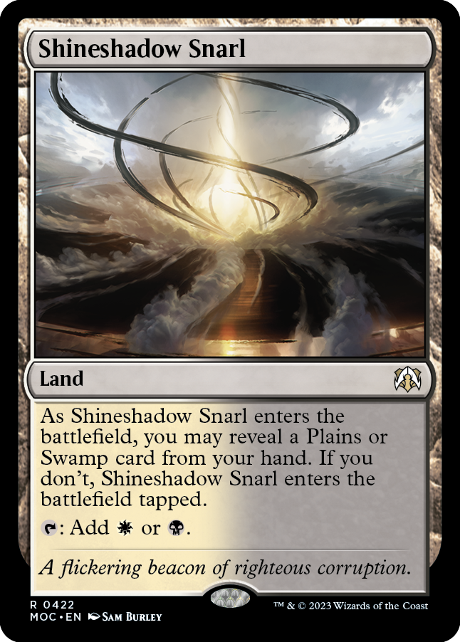 Shineshadow Snarl [March of the Machine Commander] - The Mythic Store | 24h Order Processing