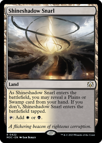 Shineshadow Snarl [March of the Machine Commander] - The Mythic Store | 24h Order Processing