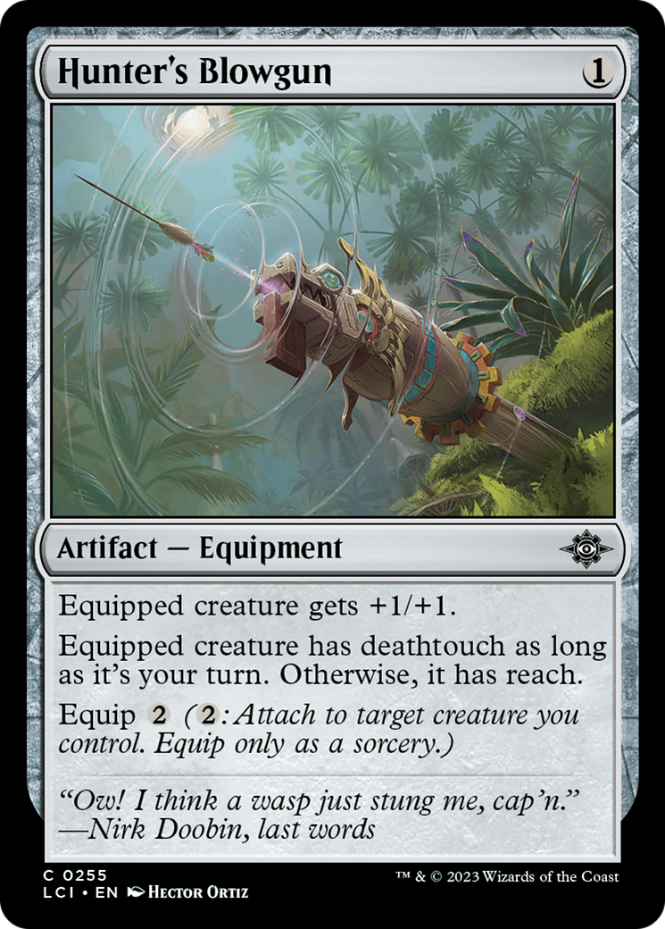 Hunter's Blowgun [The Lost Caverns of Ixalan] - The Mythic Store | 24h Order Processing