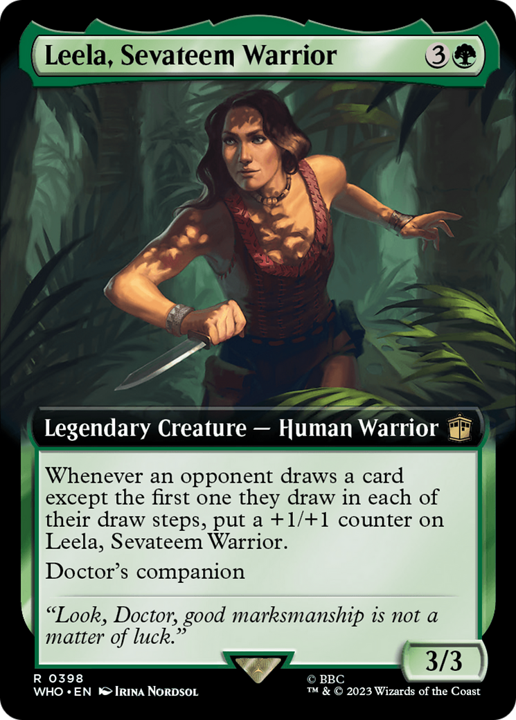 Leela, Sevateem Warrior (Extended Art) [Doctor Who] - The Mythic Store | 24h Order Processing