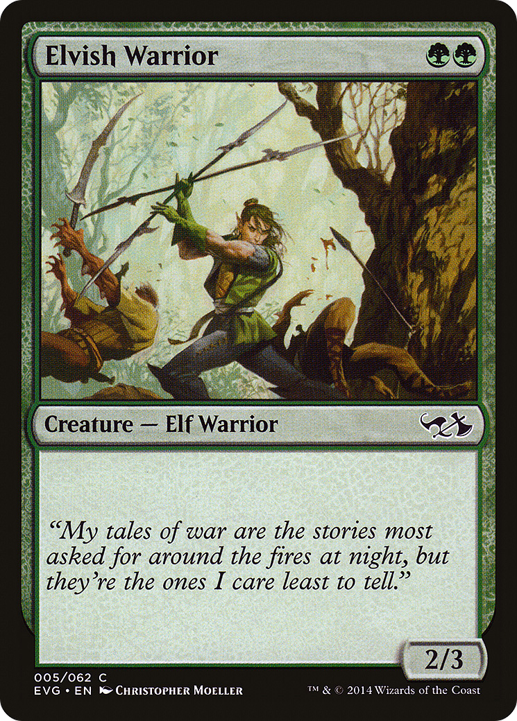Elvish Warrior (Elves vs. Goblins) [Duel Decks Anthology] - The Mythic Store | 24h Order Processing