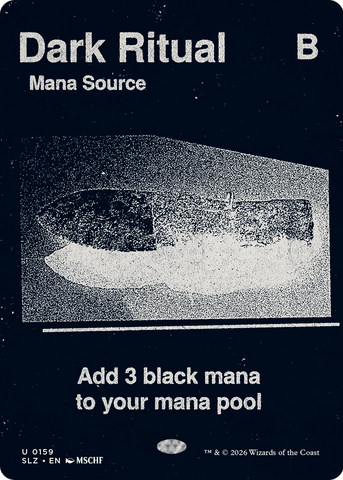 Dark Ritual (0159) [Secret Lair x MSCHF: The Zeta Set] - The Mythic Store | 24h Order Processing