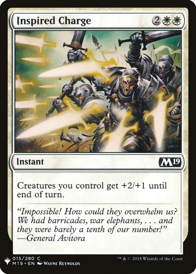 Inspired Charge [Mystery Booster] - The Mythic Store | 24h Order Processing