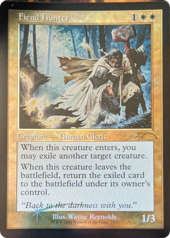 Fiend Hunter (Retro Frame) [Secret Lair Drop Series] - The Mythic Store | 24h Order Processing