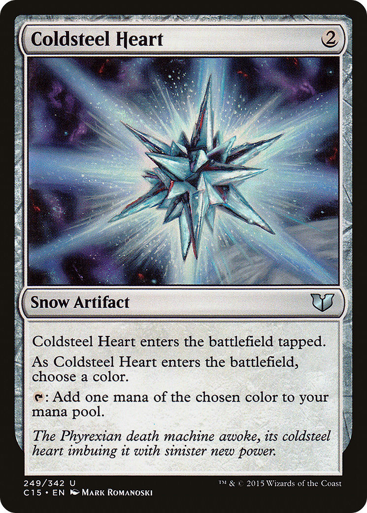 Coldsteel Heart [Commander 2015] - The Mythic Store | 24h Order Processing