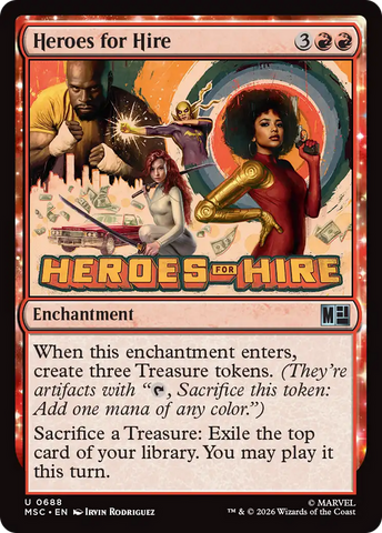 Heroes for Hire [Marvel Super Heroes Commander] - The Mythic Store | 24h Order Processing