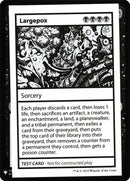 Largepox [Mystery Booster Playtest Cards] - The Mythic Store | 24h Order Processing