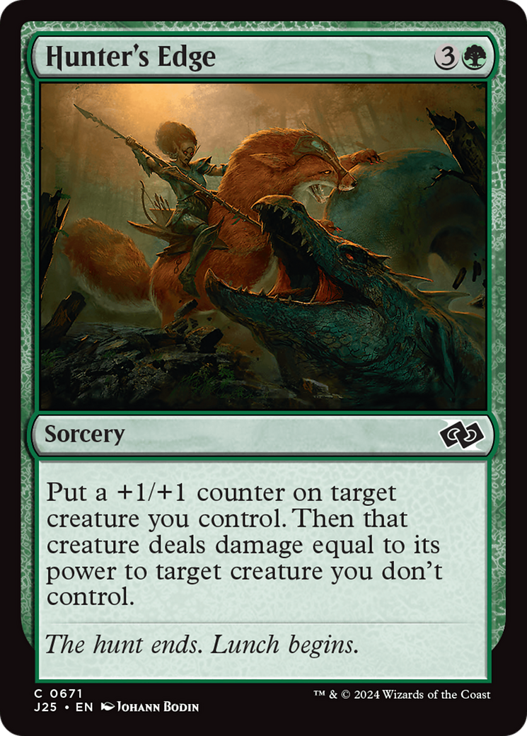 Hunter's Edge [Foundations Jumpstart] - The Mythic Store | 24h Order Processing