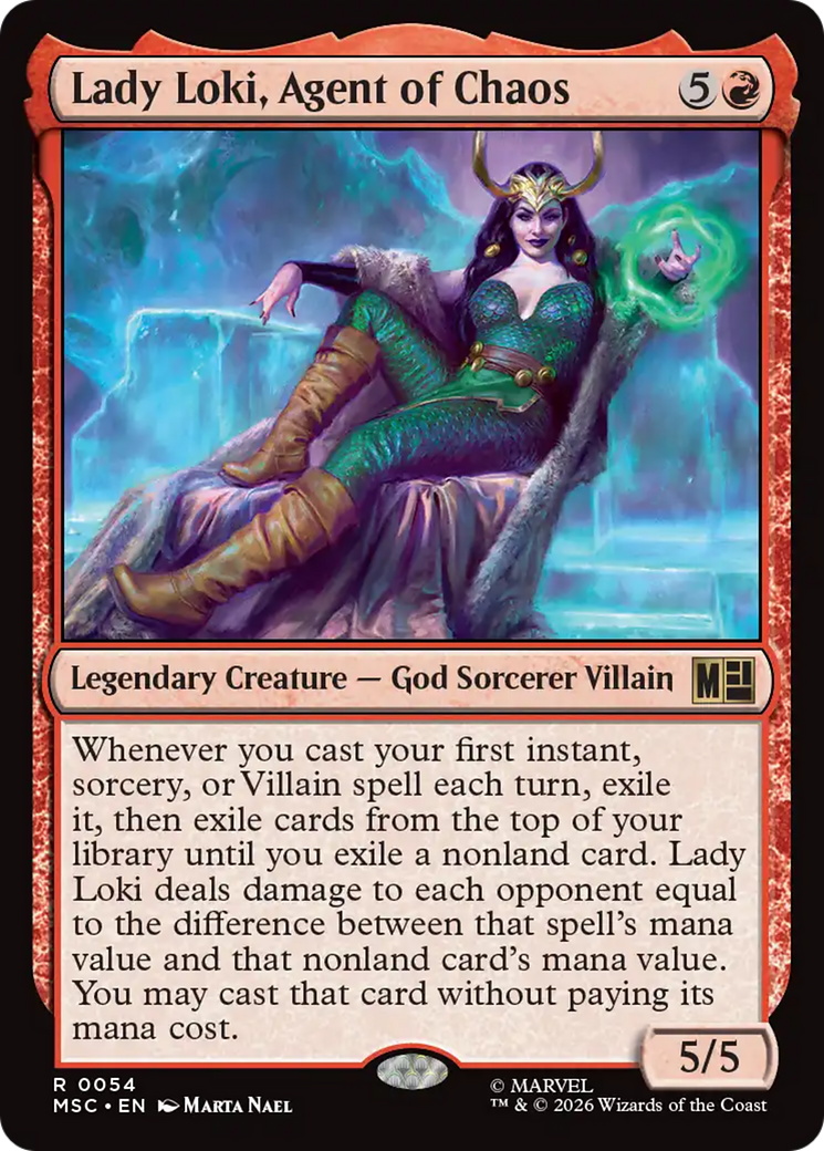 Lady Loki, Agent of Chaos [Marvel Super Heroes Commander] - The Mythic Store | 24h Order Processing