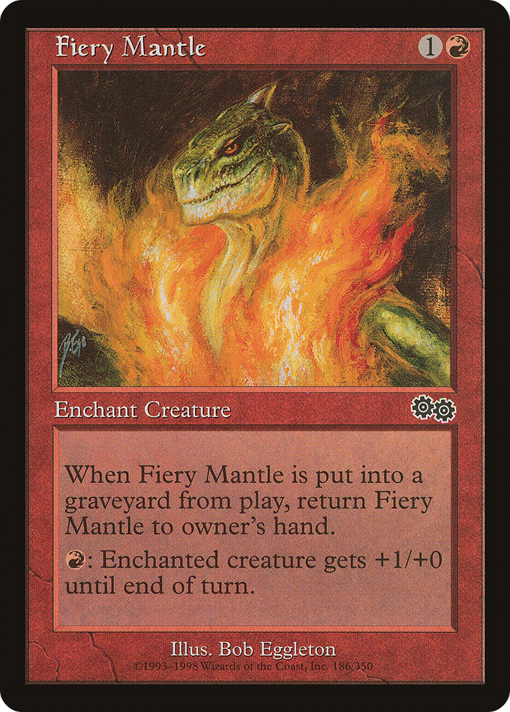 Fiery Mantle [Urza's Saga] - The Mythic Store | 24h Order Processing