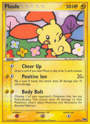 Plusle (5/17) [POP Series 3] - The Mythic Store | 24h Order Processing