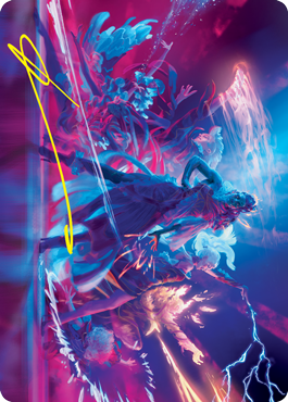 Prismari Command Art Card (Gold-Stamped Signature) [Strixhaven: School of Mages Art Series] - The Mythic Store | 24h Order Processing
