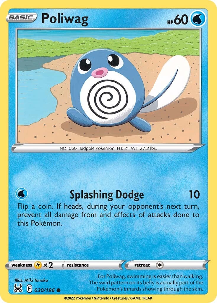 Poliwag (030/196) [Sword & Shield: Lost Origin] - The Mythic Store | 24h Order Processing