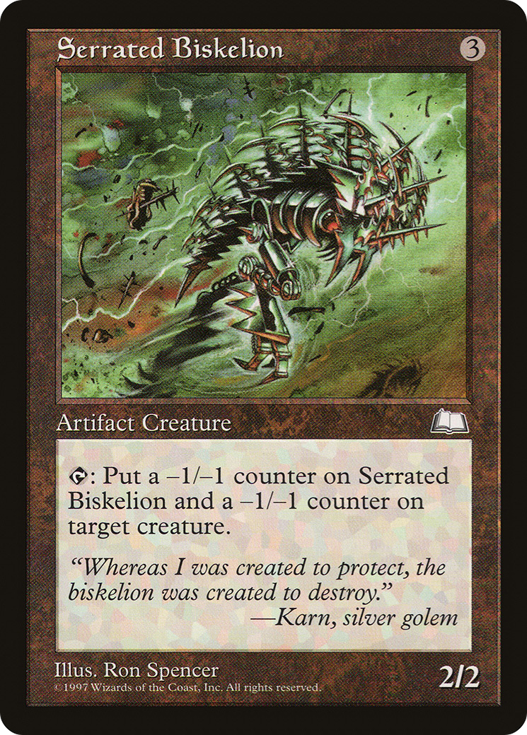 Serrated Biskelion [Weatherlight] - The Mythic Store | 24h Order Processing