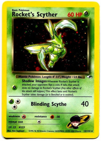 Rocket's Scyther (13/132) [Gym Heroes Unlimited] - The Mythic Store | 24h Order Processing