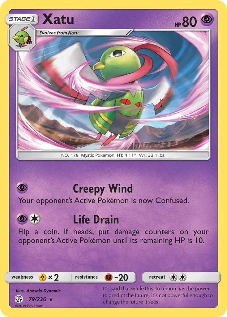 Xatu (79/236) [Sun & Moon: Cosmic Eclipse] - The Mythic Store | 24h Order Processing
