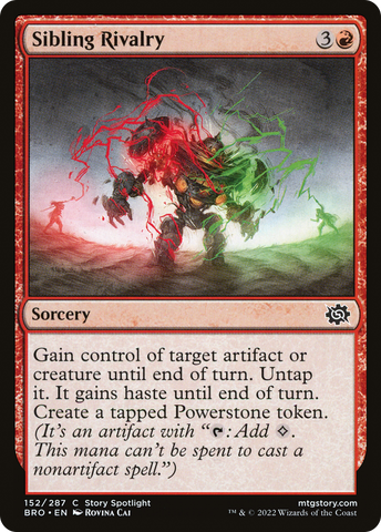 Sibling Rivalry [The Brothers' War] - The Mythic Store | 24h Order Processing