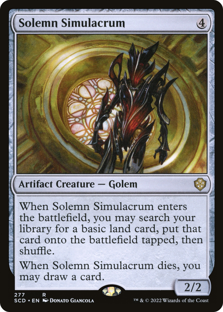 Solemn Simulacrum [Starter Commander Decks] - The Mythic Store | 24h Order Processing