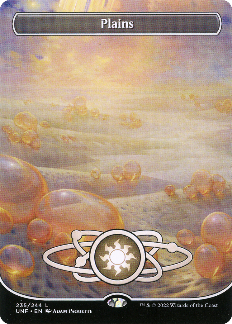 Plains (235) (Planetary Space-ic Land) [Unfinity] - The Mythic Store | 24h Order Processing