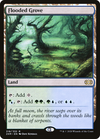 Flooded Grove [Double Masters] - The Mythic Store | 24h Order Processing