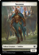 Vampire Knight // Soldier Double-Sided Token [March of the Machine Commander Tokens] - The Mythic Store | 24h Order Processing