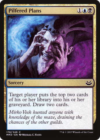 Pilfered Plans [Modern Masters 2017] - The Mythic Store | 24h Order Processing