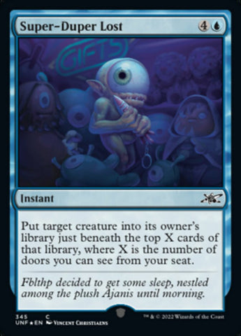 Super-Duper Lost (Galaxy Foil) [Unfinity] - The Mythic Store | 24h Order Processing
