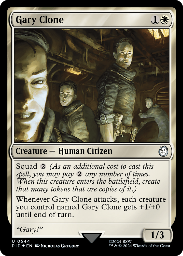 Gary Clone (Surge Foil) [Fallout] - The Mythic Store | 24h Order Processing