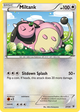 Miltank (27/39) [XY: Kalos Starter Set] - The Mythic Store | 24h Order Processing