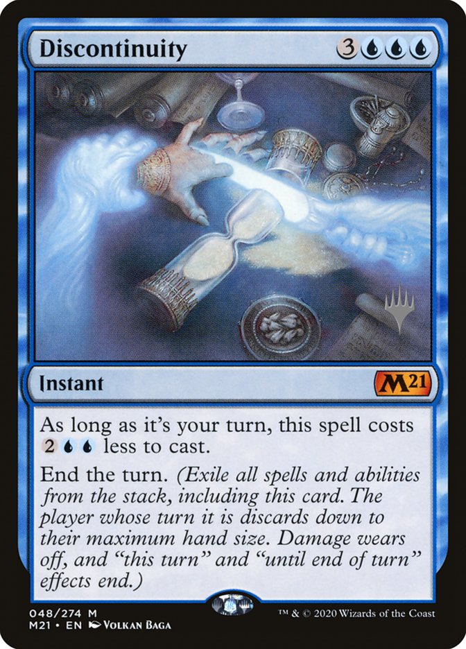 Discontinuity (Promo Pack) [Core Set 2021 Promos] - The Mythic Store | 24h Order Processing