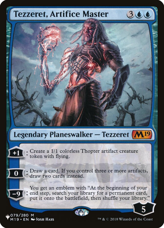 Tezzeret, Artifice Master [The List] - The Mythic Store | 24h Order Processing