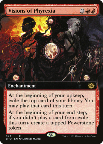 Visions of Phyrexia (Extended Art) [The Brothers' War] - The Mythic Store | 24h Order Processing
