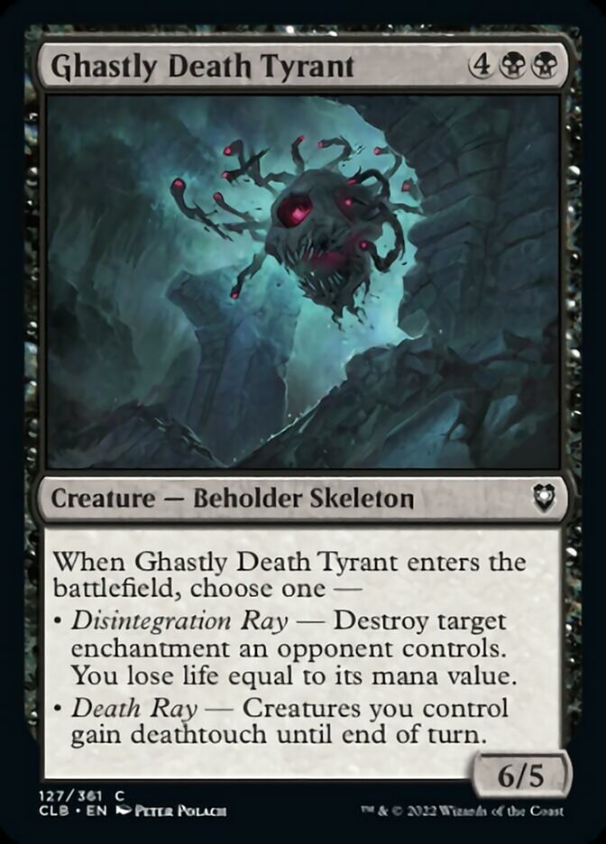 Ghastly Death Tyrant [Commander Legends: Battle for Baldur's Gate] - The Mythic Store | 24h Order Processing
