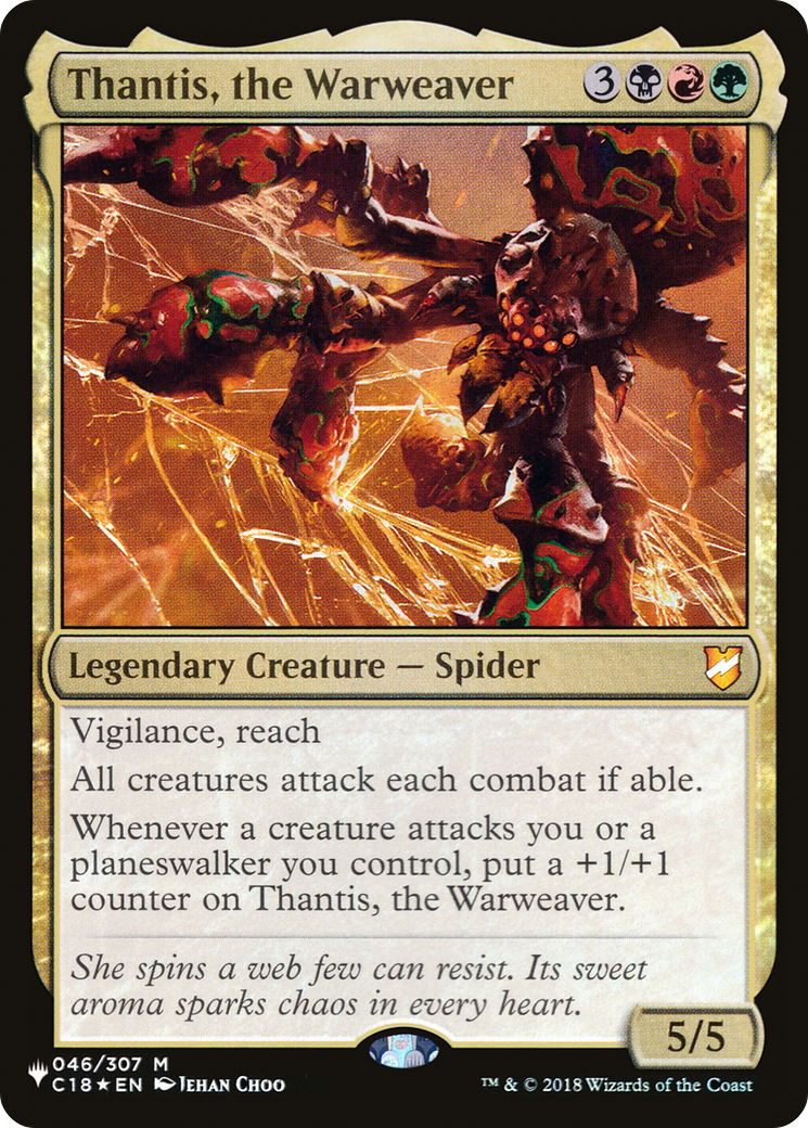 Thantis, the Warweaver [The List Reprints] - The Mythic Store | 24h Order Processing