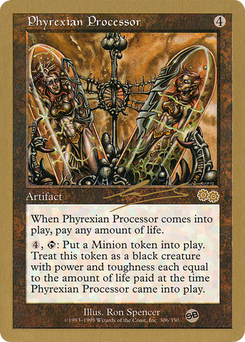 Phyrexian Processor (Nicolas Labarre) (SB) [World Championship Decks 2000] - The Mythic Store | 24h Order Processing