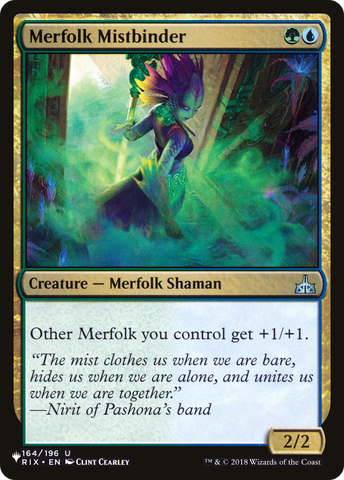 Merfolk Mistbinder [The List] - The Mythic Store | 24h Order Processing