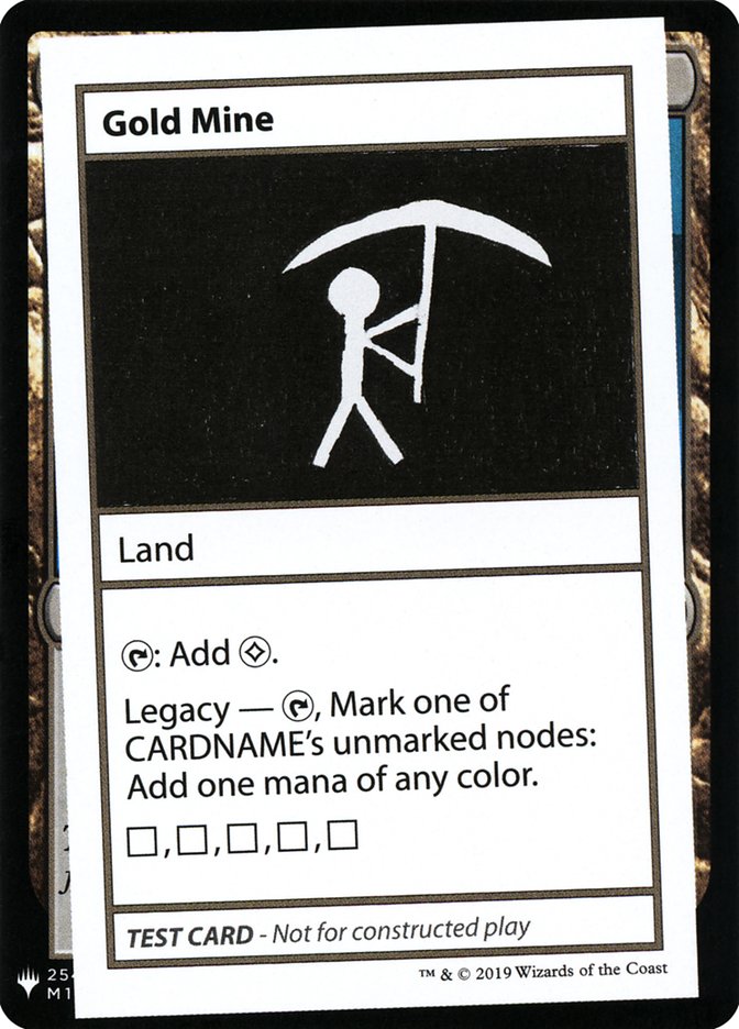Gold Mine [Mystery Booster Playtest Cards] - The Mythic Store | 24h Order Processing