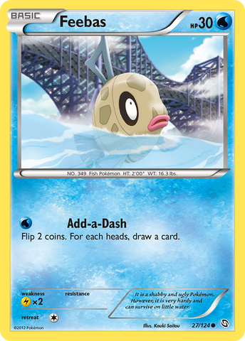 Feebas (27/124) [Black & White: Dragons Exalted] - The Mythic Store | 24h Order Processing