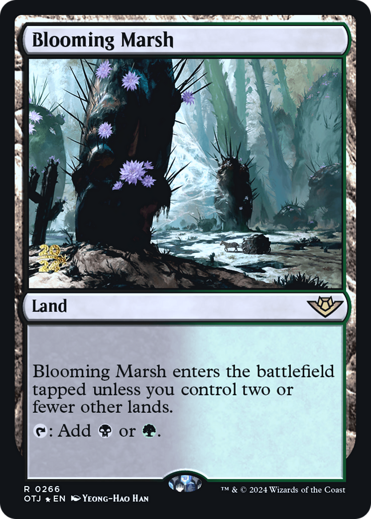 Blooming Marsh (OTJ) [Outlaws of Thunder Junction Prerelease Promos] - The Mythic Store | 24h Order Processing