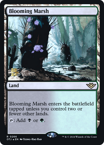 Blooming Marsh (OTJ) [Outlaws of Thunder Junction Prerelease Promos] - The Mythic Store | 24h Order Processing