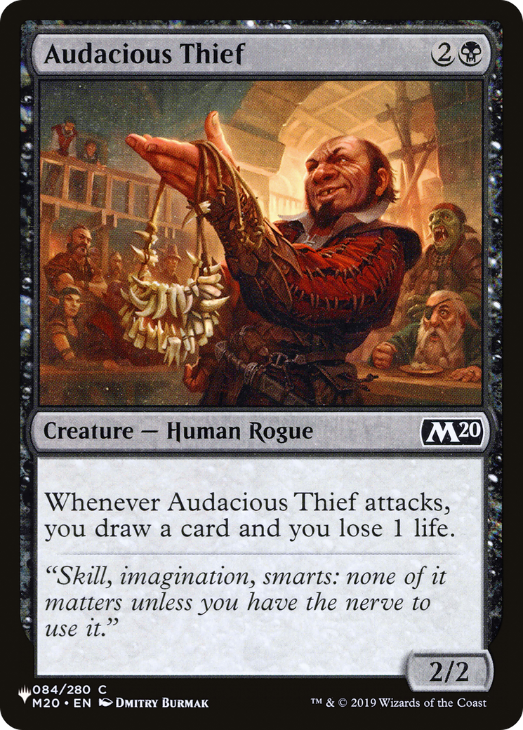 Audacious Thief [The List Reprints] - The Mythic Store | 24h Order Processing