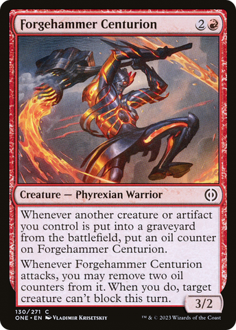 Forgehammer Centurion [Phyrexia: All Will Be One] - The Mythic Store | 24h Order Processing