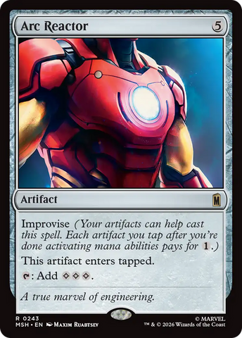 Arc Reactor [Marvel Super Heroes] - The Mythic Store | 24h Order Processing