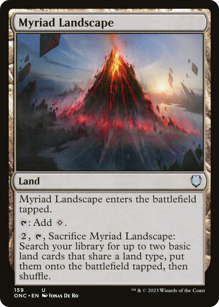 Myriad Landscape [Phyrexia: All Will Be One Commander] - The Mythic Store | 24h Order Processing