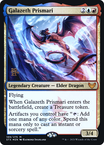 Galazeth Prismari [Strixhaven: School of Mages Prerelease Promos] - The Mythic Store | 24h Order Processing
