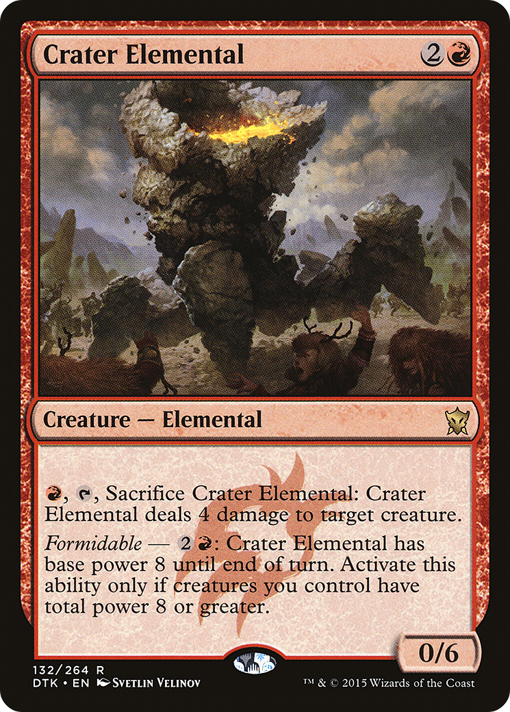 Crater Elemental [Dragons of Tarkir] - The Mythic Store | 24h Order Processing