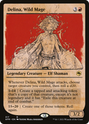 Delina, Wild Mage (Showcase) [Dungeons & Dragons: Adventures in the Forgotten Realms] - The Mythic Store | 24h Order Processing
