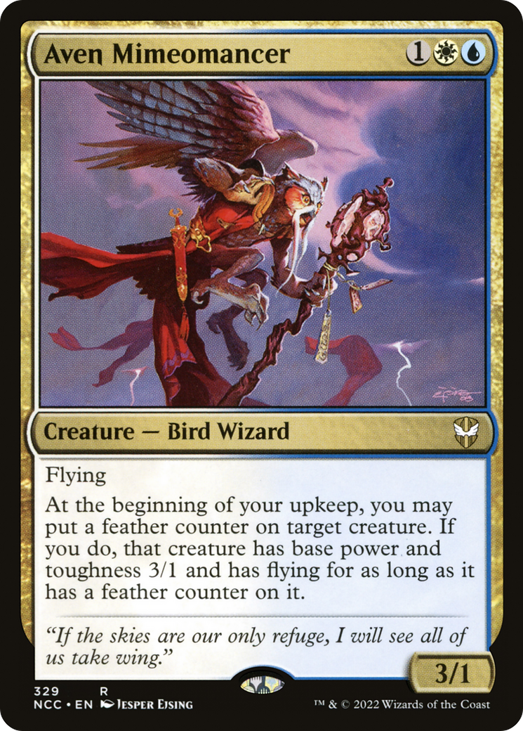 Aven Mimeomancer [Streets of New Capenna Commander] - The Mythic Store | 24h Order Processing