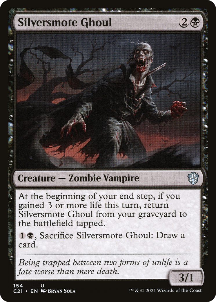 Silversmote Ghoul [Commander 2021] - The Mythic Store | 24h Order Processing