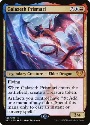 Galazeth Prismari (Promo Pack) [Strixhaven: School of Mages Promos] - The Mythic Store | 24h Order Processing